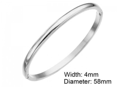 HY Wholesale Stainless Steel 316L Fashion Bangle-HY0076B067