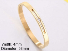 HY Wholesale Stainless Steel 316L Fashion Bangle-HY0076B200