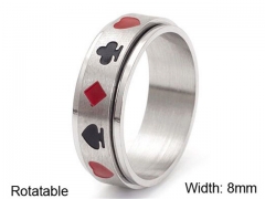 HY Wholesale Rings 316L Stainless Steel Popular Rings-HY0075R066