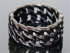 HY Wholesale Rings 316L Stainless Steel Popular Rings-HY0077R105