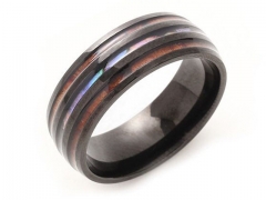 HY Wholesale Rings 316L Stainless Steel Popular Rings-HY0075R117