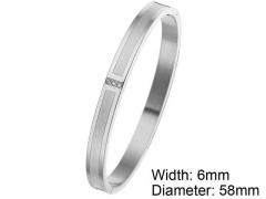HY Wholesale Stainless Steel 316L Fashion Bangle-HY0076B122