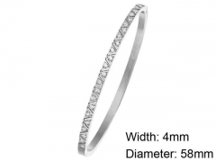 HY Wholesale Stainless Steel 316L Fashion Bangle-HY0076B254