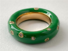 HY Wholesale Rings 316L Stainless Steel Popular Rings-HY0084R043