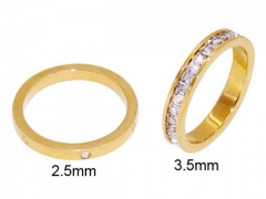 HY Wholesale Rings 316L Stainless Steel Popular Rings-HY0077R047