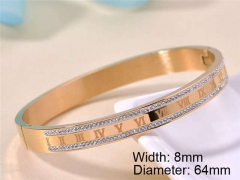 HY Wholesale Stainless Steel 316L Fashion Bangle-HY0076B118