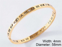 HY Wholesale Stainless Steel 316L Fashion Bangle-HY0076B010