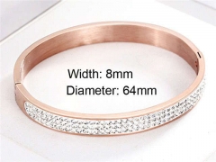 HY Wholesale Stainless Steel 316L Fashion Bangle-HY0076B274