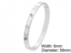HY Wholesale Stainless Steel 316L Fashion Bangle-HY0076B131