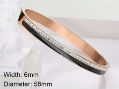 HY Wholesale Stainless Steel 316L Fashion Bangle-HY0076B147