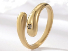 HY Wholesale Rings 316L Stainless Steel Popular Rings-HY0074R016