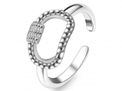 HY Wholesale Rings 316L Stainless Steel Popular Rings-HY0083N024