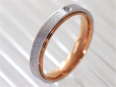 HY Wholesale Rings 316L Stainless Steel Popular Rings-HY0074R055