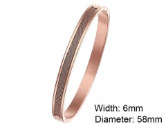 HY Wholesale Stainless Steel 316L Fashion Bangle-HY0076B003