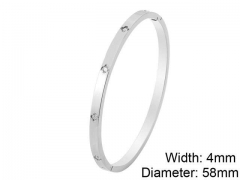 HY Wholesale Stainless Steel 316L Fashion Bangle-HY0076B080