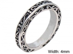 HY Wholesale Rings 316L Stainless Steel Popular Rings-HY0077R066