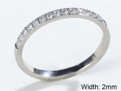 HY Wholesale Rings 316L Stainless Steel Popular Rings-HY0013R1212