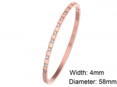 HY Wholesale Stainless Steel 316L Fashion Bangle-HY0076B252