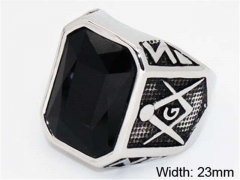 HY Wholesale Rings 316L Stainless Steel Popular Rings-HY0077R087