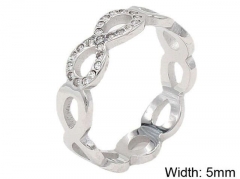 HY Wholesale Rings 316L Stainless Steel Popular Rings-HY0013R1118