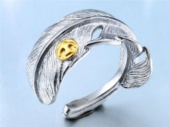 HY Wholesale Rings 316L Stainless Steel Popular Rings-HY0012R707
