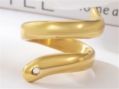 HY Wholesale Rings 316L Stainless Steel Popular Rings-HY0074R043