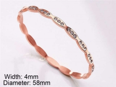 HY Wholesale Stainless Steel 316L Fashion Bangle-HY0076B175