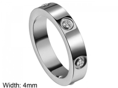 HY Wholesale Rings 316L Stainless Steel Popular Rings-HY0076R002