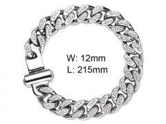 HY Wholesale Stainless Steel 316L Fashion Bangle-HY0076B265