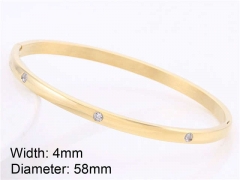 HY Wholesale Stainless Steel 316L Fashion Bangle-HY0076B329