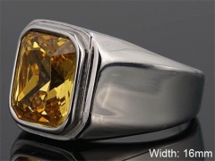 HY Wholesale Rings 316L Stainless Steel Popular Rings-HY0080R152