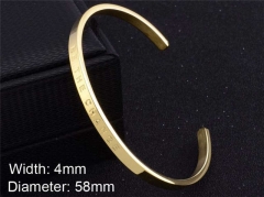 HY Wholesale Stainless Steel 316L Fashion Bangle-HY0076B298
