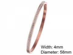 HY Wholesale Stainless Steel 316L Fashion Bangle-HY0076B271