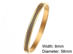 HY Wholesale Stainless Steel 316L Fashion Bangle-HY0076B004