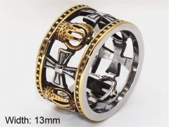 HY Wholesale Rings 316L Stainless Steel Popular Rings-HY0077R097