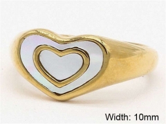 HY Wholesale Rings 316L Stainless Steel Popular Rings-HY0013R1120