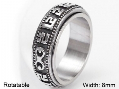 HY Wholesale Rings 316L Stainless Steel Popular Rings-HY0075R042