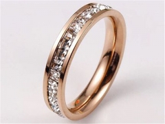 HY Wholesale Rings 316L Stainless Steel Popular Rings-HY0074R025