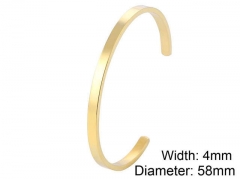 HY Wholesale Stainless Steel 316L Fashion Bangle-HY0076B235