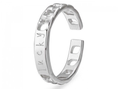 HY Wholesale Rings 316L Stainless Steel Popular Rings-HY0083N026