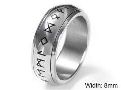 HY Wholesale Rings 316L Stainless Steel Popular Rings-HY0075R026