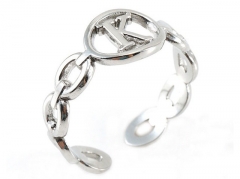 HY Wholesale Rings 316L Stainless Steel Popular Rings-HY0082R057