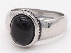 HY Wholesale Rings 316L Stainless Steel Popular Rings-HY0013R0985