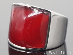 HY Wholesale Rings 316L Stainless Steel Popular Rings-HY0080R078