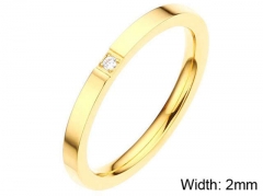 HY Wholesale Rings 316L Stainless Steel Popular Rings-HY0076R014