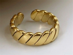 HY Wholesale Rings 316L Stainless Steel Popular Rings-HY0084R233