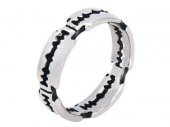 HY Wholesale Rings 316L Stainless Steel Popular Rings-HY0077R019