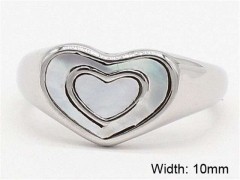 HY Wholesale Rings 316L Stainless Steel Popular Rings-HY0013R1119