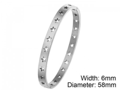 HY Wholesale Stainless Steel 316L Fashion Bangle-HY0076B228