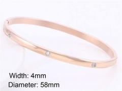 HY Wholesale Stainless Steel 316L Fashion Bangle-HY0076B330